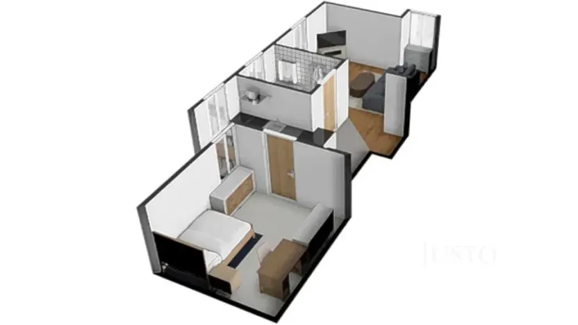 Prodej bytu 2+kk, Vráž, 51 m2
