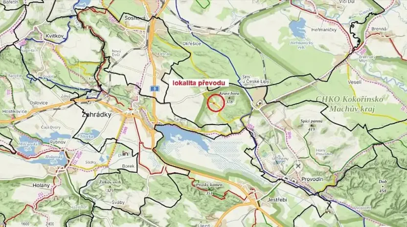 Prodej pozemku, Provodín, 20 m2
