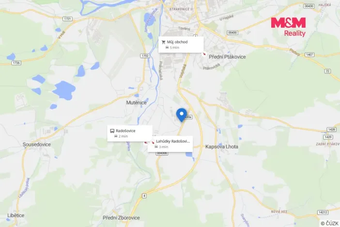 Pronájem skladu, Radošovice, 532 m2