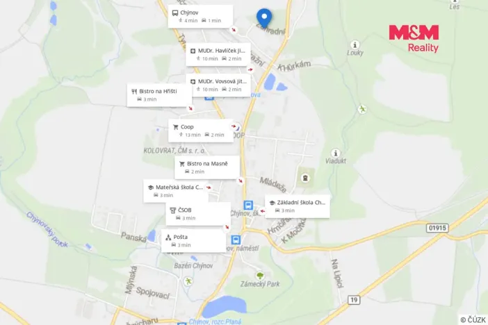 Prodej rodinného domu, Chýnov, Zahradní, 82 m2