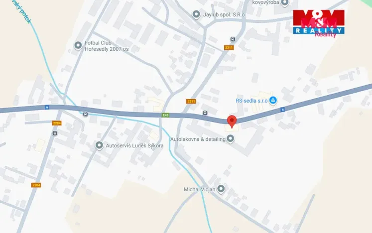 Pronájem skladu, Hořesedly, 400 m2