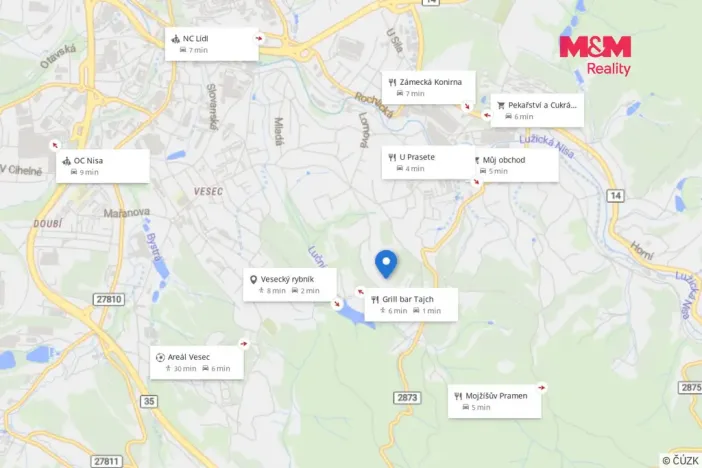 Prodej chaty, Liberec - Liberec XXV-Vesec, Chatařská, 83 m2