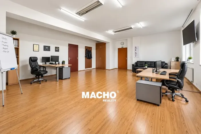 Pronájem kanceláře, Králův Dvůr, Tovární, 370 m2