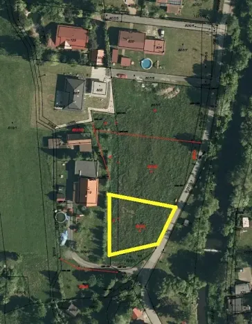 Prodej pozemku pro bydlení, Hukvaldy, 763 m2