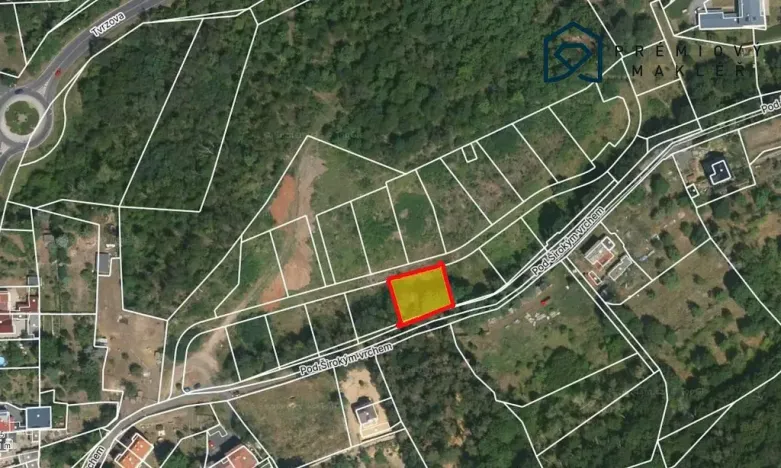 Prodej pozemku, Most, 605 m2