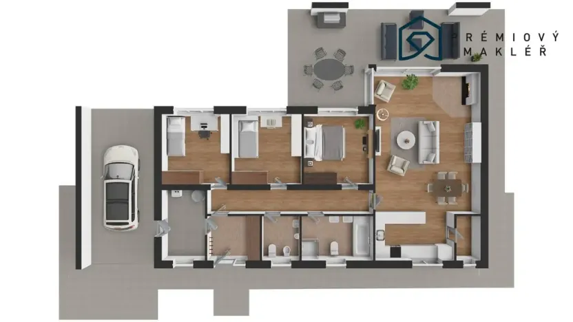Prodej pozemku, Most, 826 m2