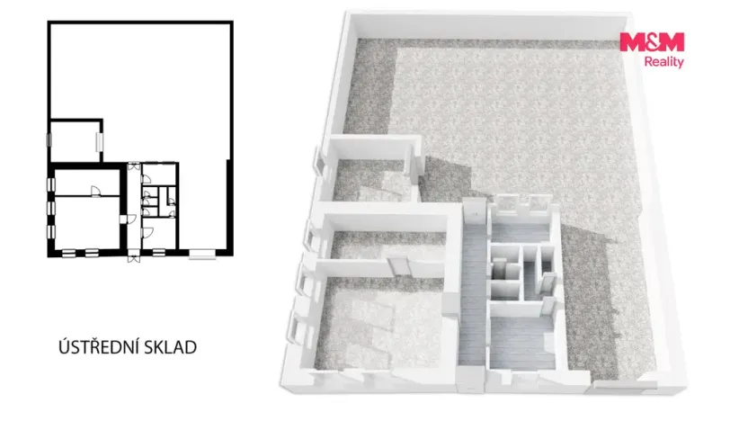 Pronájem výrobních prostor, Dubenec, 453 m2