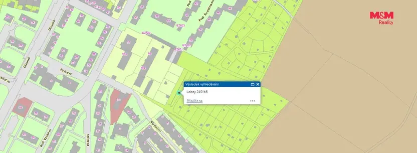 Prodej zahrady, Plzeň - Lobzy, 260 m2