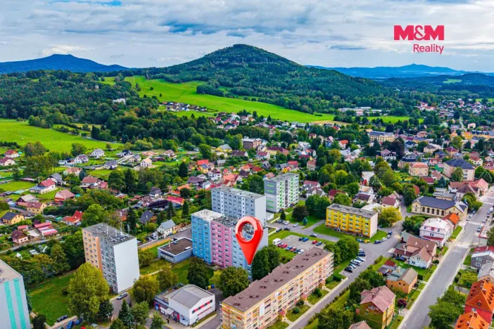 Prodej bytu 2+kk, Cvikov - Cvikov II, Sídliště, 41 m2