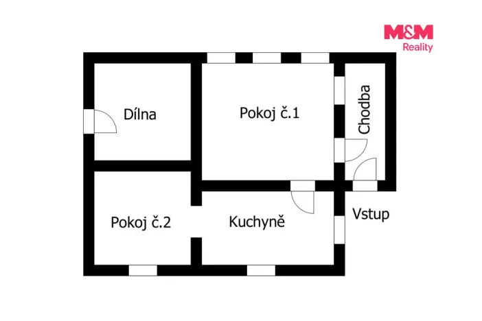 Prodej chaty, Kolín, 50 m2