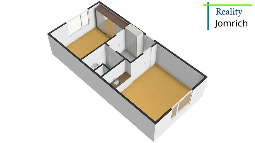 Prodej bytu 2+kk, Liberec, Jeřmanická, 43 m2