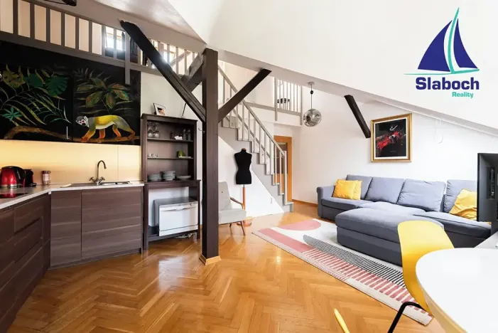 Prodej bytu 2+kk, Praha - Karlín, Křižíkova, 56 m2