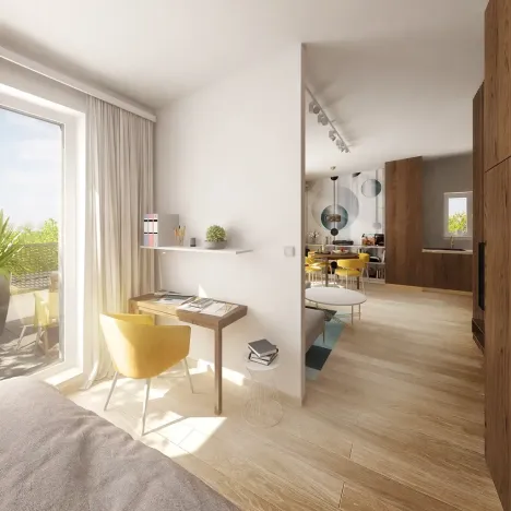 Prodej bytu 2+kk, Milovice, Topolová, 60 m2