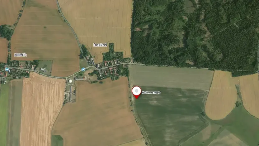 Prodej pole, Onomyšl, 3302 m2
