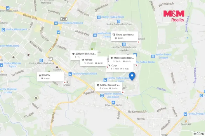 Prodej bytu 3+1, Havířov - Podlesí, Jaroslava Vrchlického, 72 m2