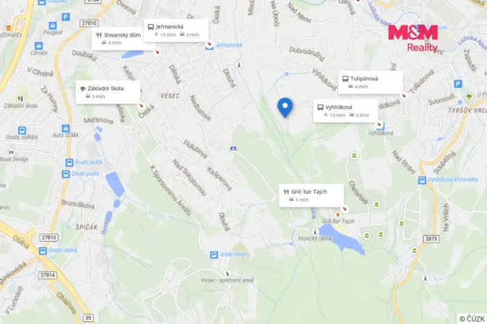 Prodej pozemku pro bydlení, Liberec, 424 m2