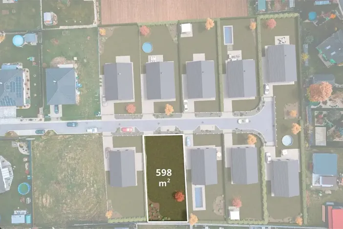Prodej pozemku pro bydlení, Labské Chrčice, 598 m2