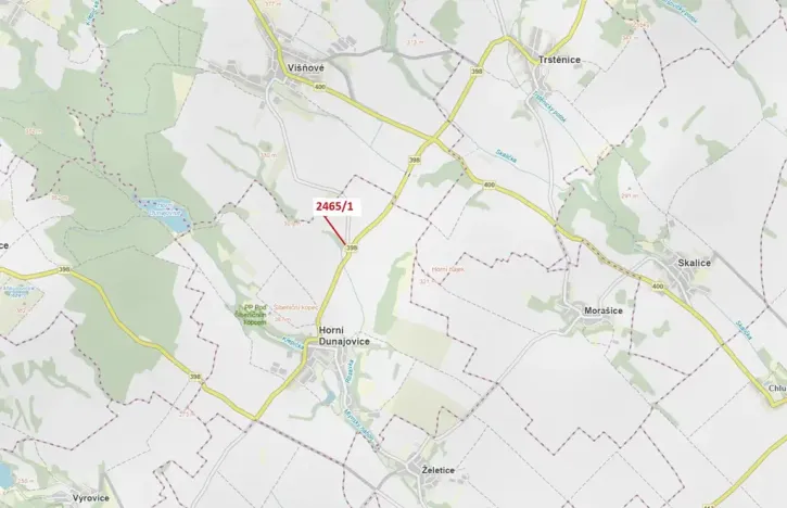 Dražba lesa, Horní Dunajovice, 134 m2