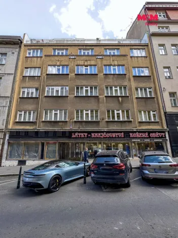 Pronájem bytu 1+kk, Praha - Nové Město, Krakovská, 26 m2