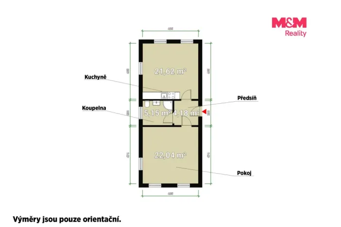 Pronájem bytu 2+kk, Sušice, V Drahelinkách, 53 m2