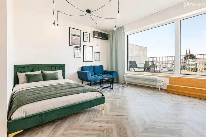 Pronájem bytu 1+kk, Brno, Vlhká, 36 m2