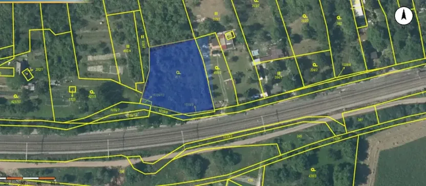 Pronájem zahrady, Křešice, 1500 m2
