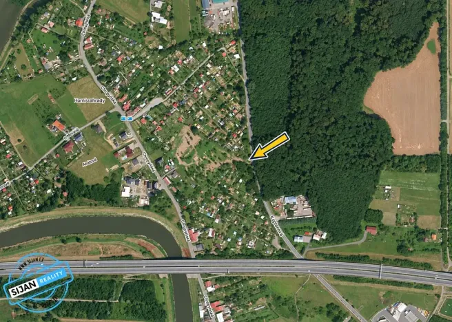 Prodej zahrady, Kroměříž, 1523 m2