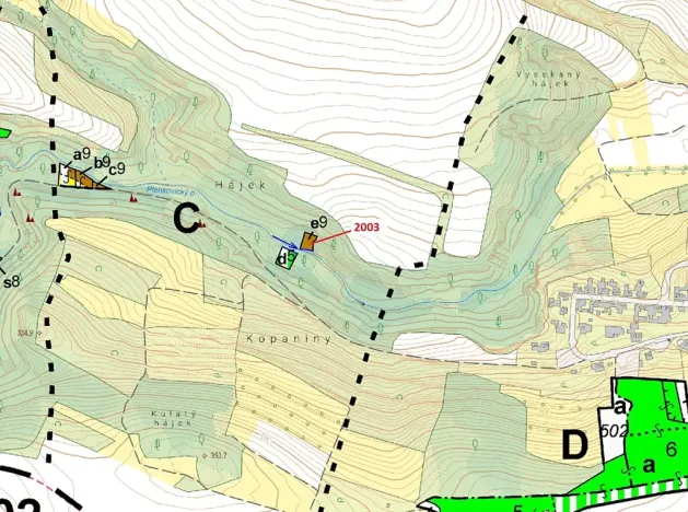 Dražba lesa, Hluboké Mašůvky, 342 m2