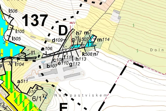 Dražba lesa, Horní Dunajovice, 245 m2