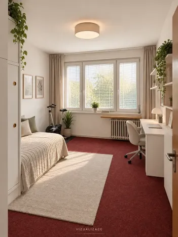 Prodej bytu 3+1, České Budějovice, Lidická tř., 63 m2
