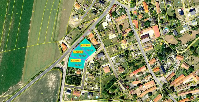 Prodej pozemku pro bydlení, Štíhlice, 1038 m2