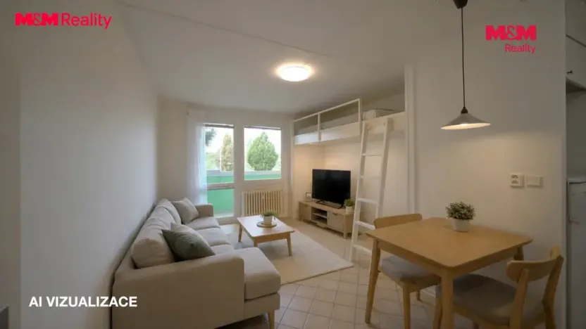 Prodej bytu 1+kk, Hradec Králové - Nový Hradec Králové, Jana Masaryka, 35 m2