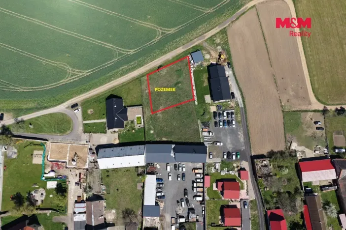 Prodej pozemku pro bydlení, Droužkovice, 832 m2