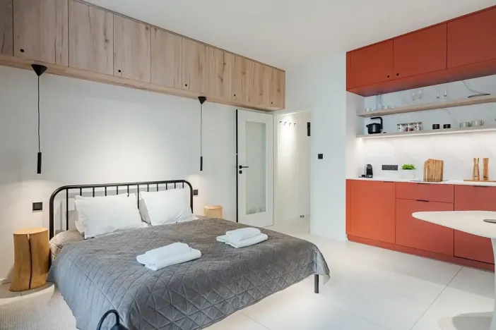 Prodej bytu 1+kk, Praha - Vršovice, Krymská, 27 m2