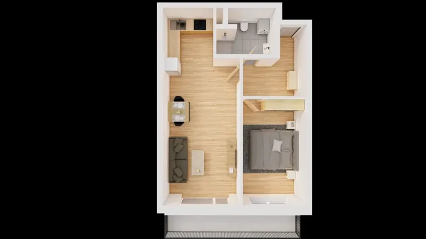 Prodej bytu 2+kk, České Budějovice, Jírovcova, 60 m2