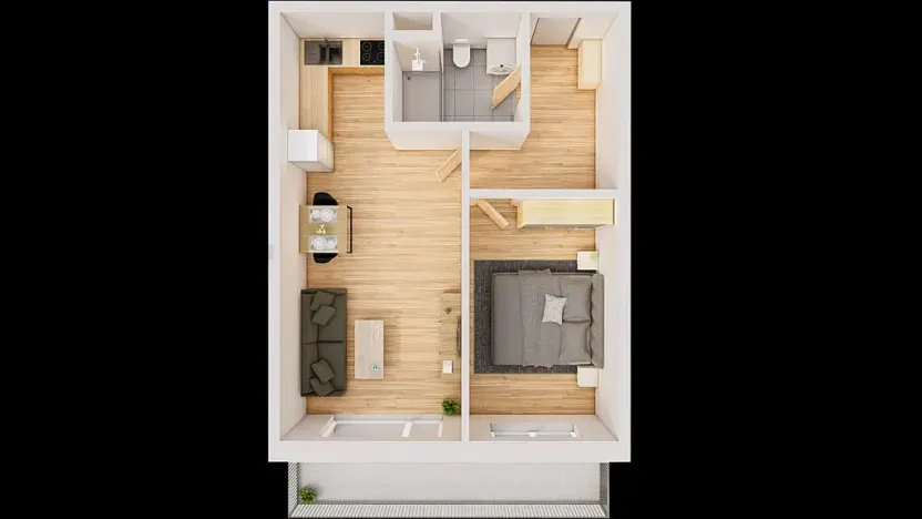 Prodej bytu 2+kk, České Budějovice, Jírovcova, 57 m2