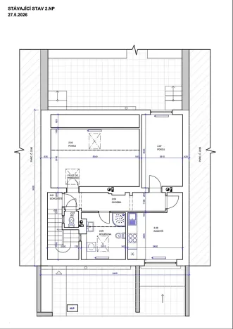 Prodej bytu 2+1, Šlapanice, Tyršova, 65 m2