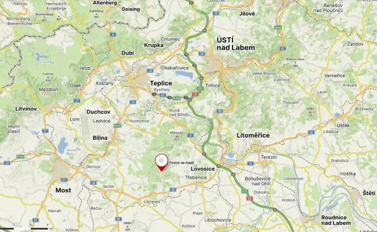 Prodej pozemku, Třebívlice - Skalice, 343 m2