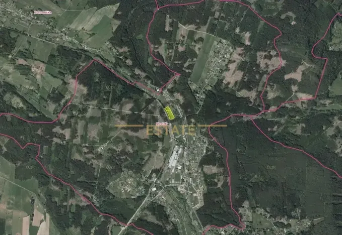Prodej louky, Mostek, 9209 m2