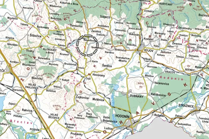 Prodej pole, Násedlovice, 1640 m2