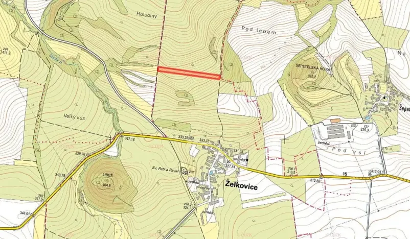 Prodej pole, Želkovice, 8289 m2