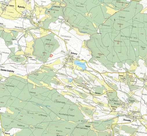 Prodej pole, Drhovy, 8220 m2