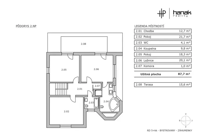 Prodej rodinného domu, Bystrovany, Záhumenky, 262 m2