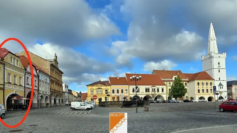 Pronájem bytu 2+1, Kadaň, Mírové náměstí, 109 m2