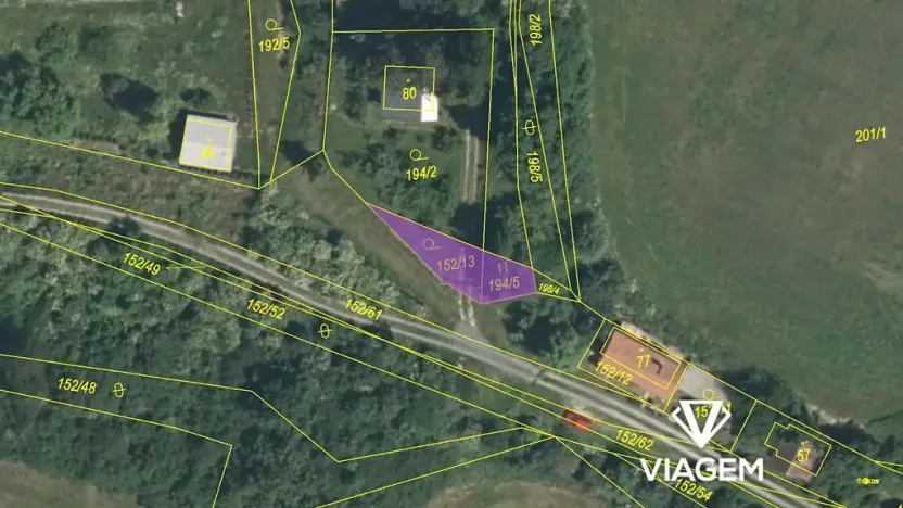 Prodej podílu zahrady, Ždírec, 65 m2