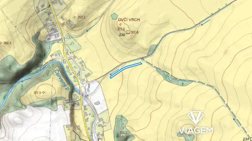 Prodej pole, Stará Červená Voda, 1680 m2