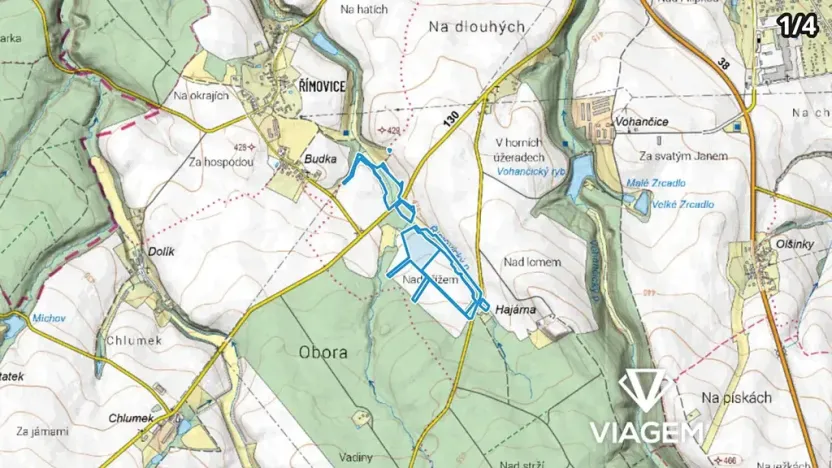 Prodej podílu pole, Golčův Jeníkov, 2951 m2
