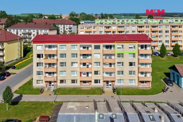 Pronájem bytu 1+1, Polná, Palackého, 34 m2