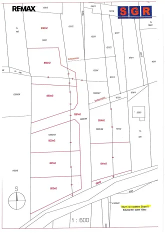 Prodej pozemku pro bydlení, Mšec, 7330 m2