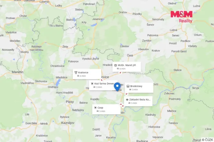 Prodej rodinného domu, Kožlany - Hodyně, 180 m2
